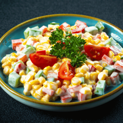 sweet corn salad misir salatasi